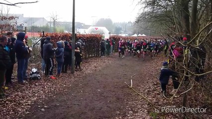 Départ du Duathlon Vert  à Jurbise