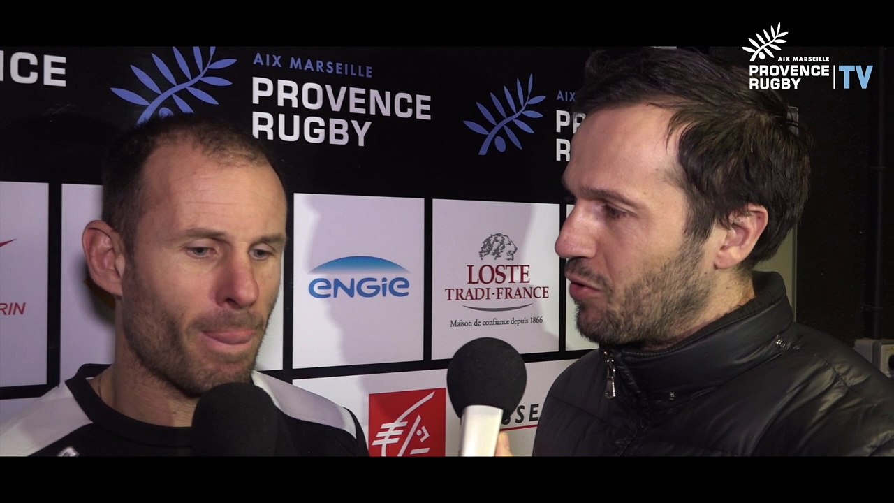 Provence Rugby / Limoges : la réaction de Ged' Fraser
