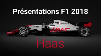 Présentations F1 2018 - Haas