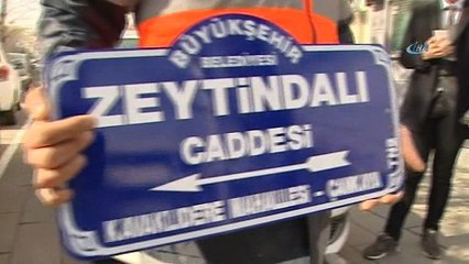 ABD Büyükelçiliği önündeki caddenin ismi Zeytin Dalı oldu