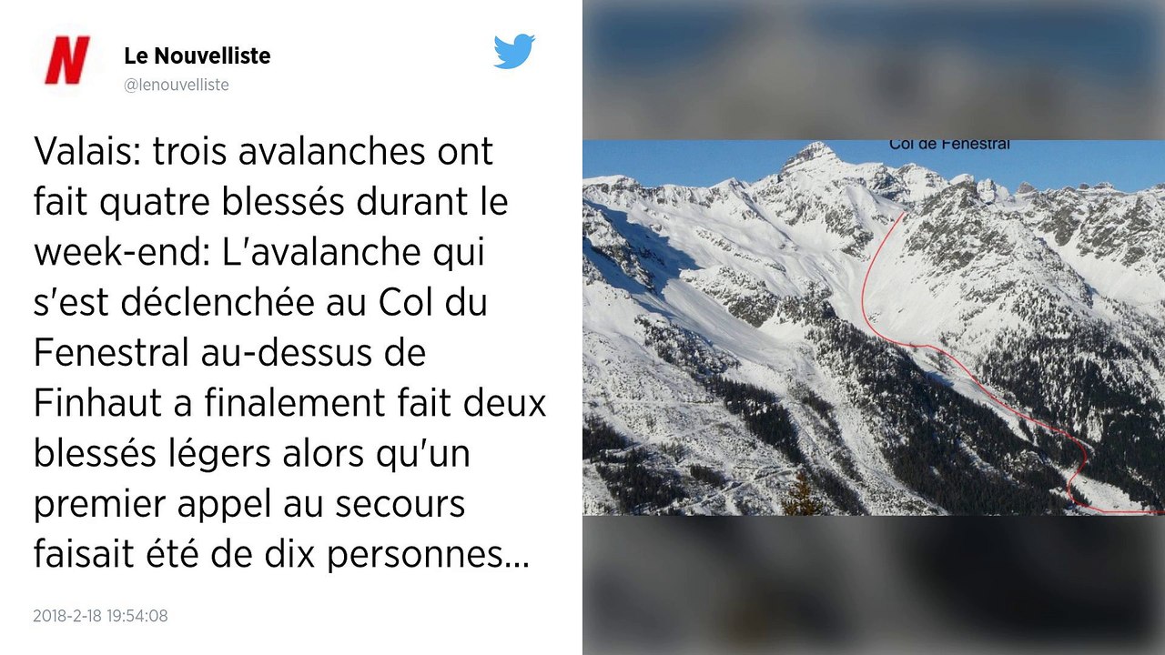 AAvalanche et accidents. Quatre personnes tuées dans les Alpes et les Pyrénées dimanche.