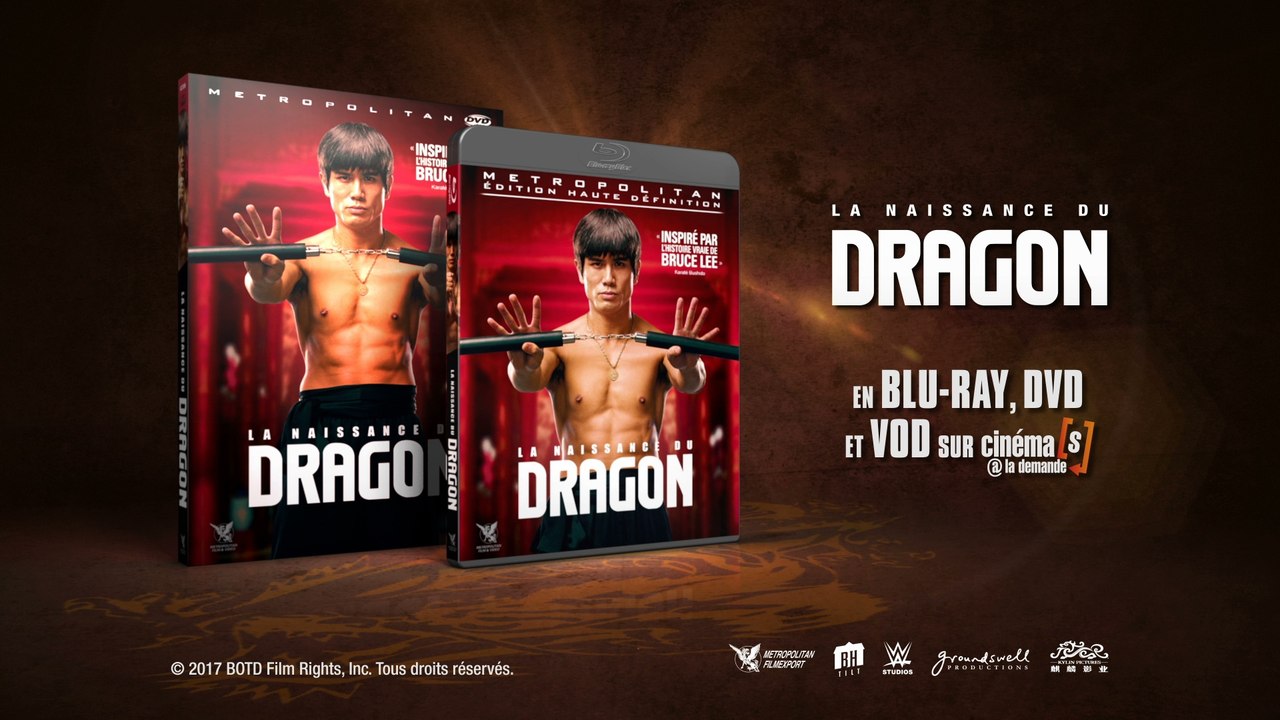 LA NAISSANCE DU DRAGON - Disponible en DVD, BLU-RAY et VOD!