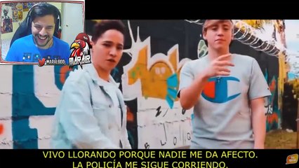 El Parcerito - NI AQUI NI DE ALLA ft Paulo Londra (Parodia Oficial) | MARALB REACT
