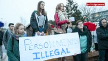 Vannes. Menace d'expulsion : 500 élèves soutiennent leurs camarades