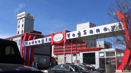 Yağ fabrikasında korkutan yangın