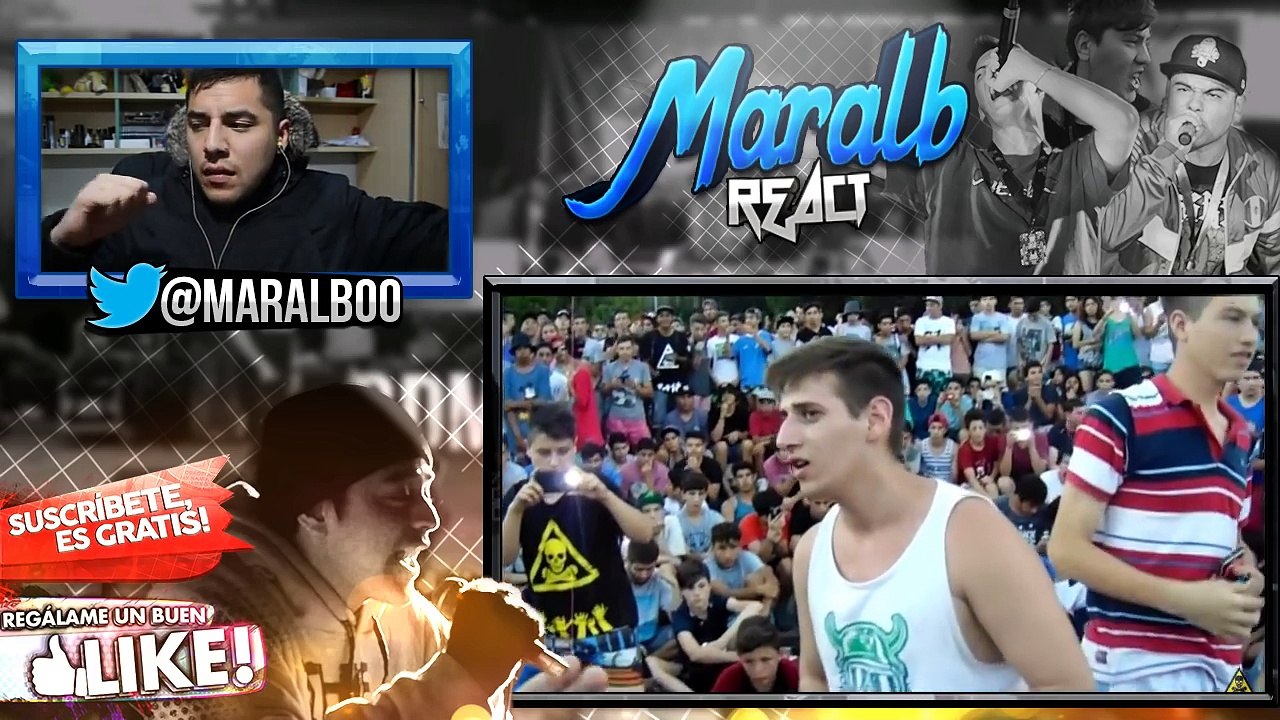ECKO vs LIT KILLAH - FINAL INVASIÓN RAPPER | MARALB REACT