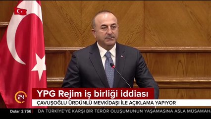 Hükümetten Afrin  uyarısı: Yapılan rejim YPG için ise bizi kimse durduramaz
