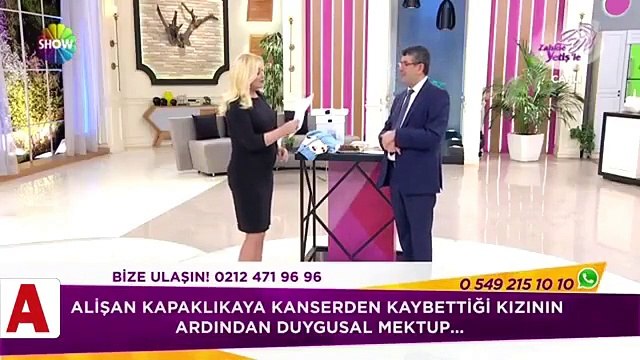 Alişan Kapaklıkaya�nın vefat eden kızına yazdığı mektup gözyaşına boğdu