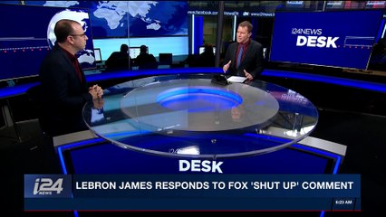 i24NEWS DESK | Lebron leads team to victory in All-Star match | Monday, February 19th 2018