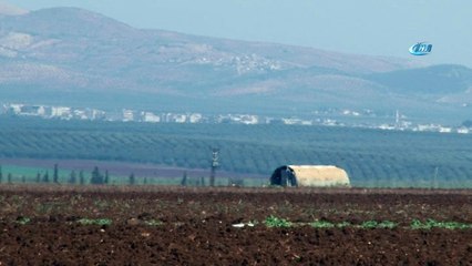 Cinderes bölgesi yoğun top atışına tutuldu