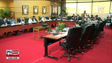 Unang sesyon ng consultative committee, idinaos