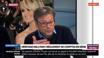 Morandini Live : Johnny aurait tout orchestré lui-même selon Pascal Louvrier