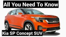 Kia SP Concept   All You Need To Know Before Launch By Mid-2019  Jeep Compass Rival