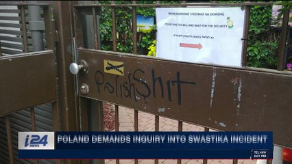 i24NEWS DESK | Poland demands inquiry into Swastika incident | Monday, February 19th 2018