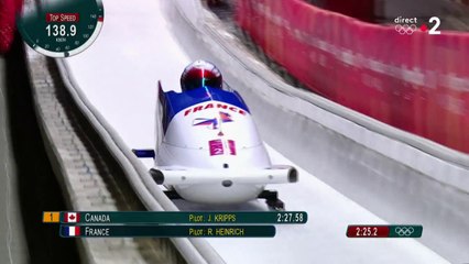 JO 2018 : Bobsleigh à deux Hommes - Les Bleus gagnent une place