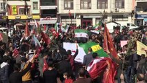 Suriyelilerden Zeytin Dalı Harekatı'na destek - KİLİS