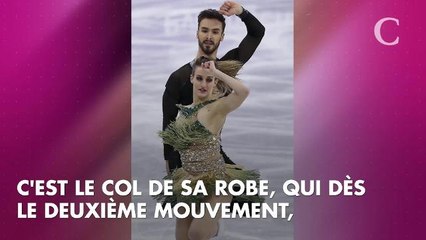 JO 2018 : Oups ! La patineuse Gabriella Papadakis dévoile un téton lors de sa performance
