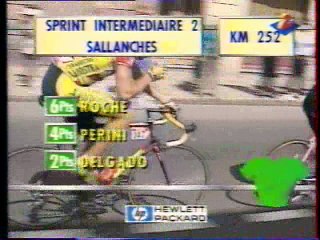 TOUR 1992 - étape 12 - Dole-St Gervais