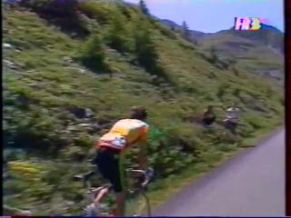 TOUR 1992 - étape 13 - St Gervais-Sestrières (Col de l'Iseran)