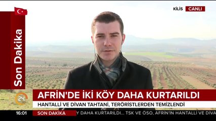 Afrin'de iki köy daha kurtarıldı