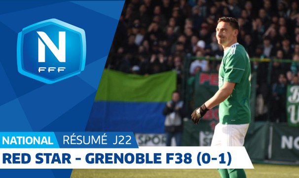 J22 : Red Star FC - Grenoble Foot 38 (0-1), le résumé