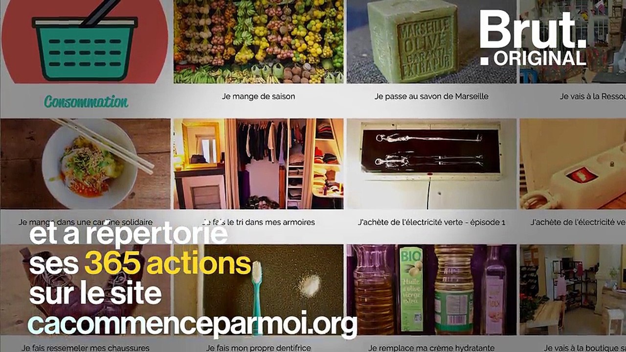 365 actions concrètes et simples pour changer le monde, c'est le projet de Julien Vidal