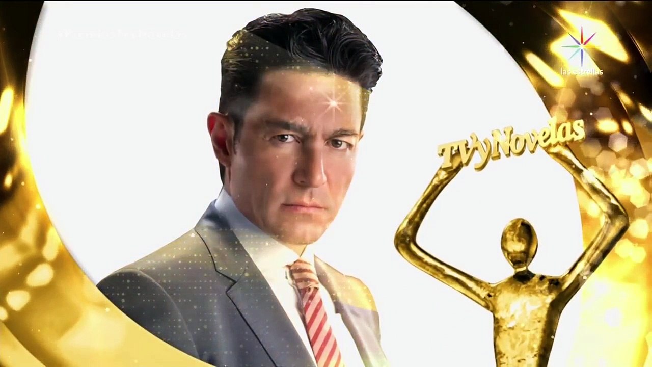 FERNANDO COLUNGA en Premios TVyNovelas 2018 presenta Mejor Telenovela
