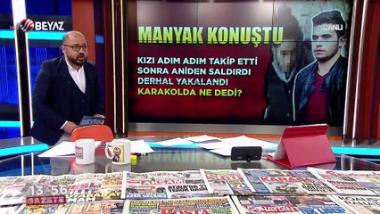 Kızı adım adım takip etti ve saldırdı