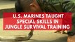 U.S. marines taught how to drink animal blood in jungle survival training
