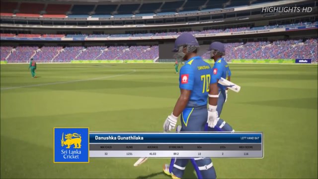 Bangladesh vs Sri Lanka 2nd T20 Highlights 2018 #BANvsSL 2nd T20 2018 (Ashes Cricket 2017 Gameplay)