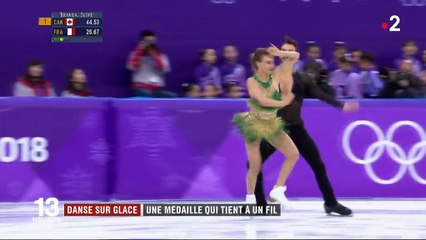 Danse sur glace : une médaille qui tient à un fil