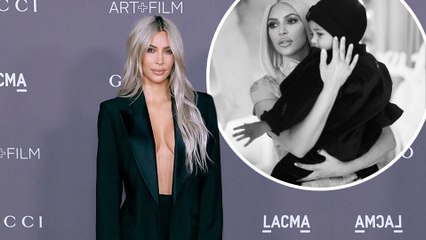 'I did not leave my son for one minute': Kim Kardashian slams rumors she partied on NYE while Saint was hospitalized with pneumonia.