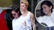 Hot (and sweaty) romance! Justin Bieber and Selena Gomez work out together in Los Angeles after ringing in the New Year in Mexico.