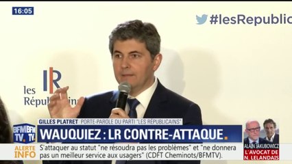 Enregistrement de Wauquiez: "Est-ce que c'est du journalisme? C'est éventuellement un exercice au niveau CAP d'ajusteur monteur"