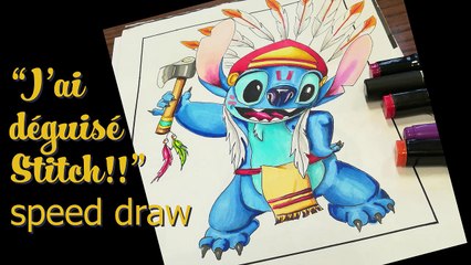 stitch disney costume carnaval indien feutre alcool