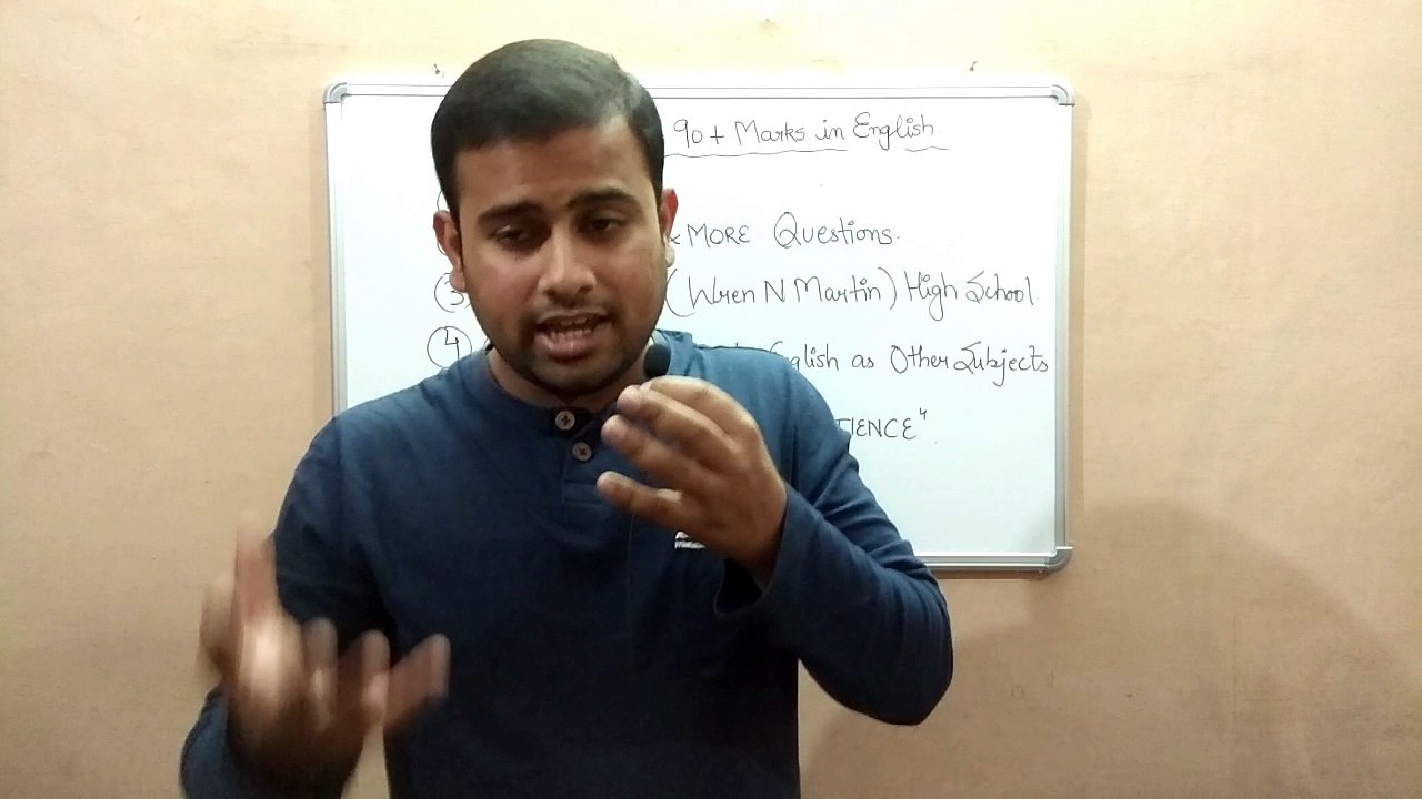 How to score 90 + marks in English Board Exams