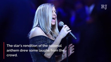 Fergie's Performance Draws Mixed Reactions at NBA All-Star Game