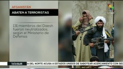 Afganistán: Anuncian la muerte de 131 miembros del Daesh