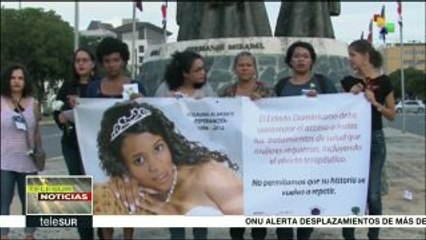 Piden dominicanas reforma que despenalice el aborto en casos extremos