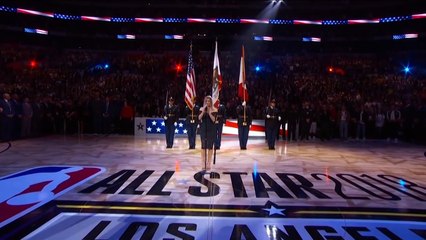 Fergie ruine l'hymne américain au All Star Game NBA !! Black Eyed Peas