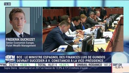 Vice-présidence de la BCE : l'Espagnol Luis de Guindos seul en lice