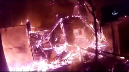 Balık tesisi alev alev yandı Haber