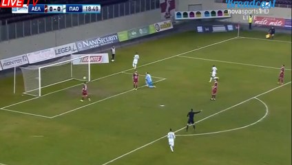 Robin Lod Goal HD - AEL Larissa 0-1 Panathinaikos 19.02.2018