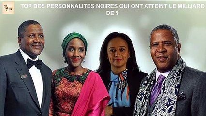 Top 10 des personnalités noires qui ont atteint le milliard de dollars