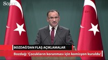 Bekir Bozdağ’dan Bakanlar Kurulu sonrası açıklamalar