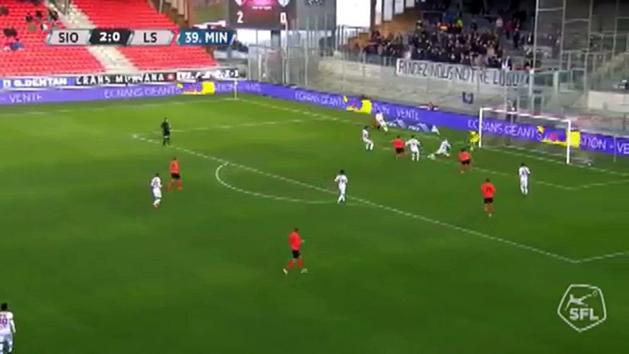 Sion 2:1 Lausanne (Switzerland. Super League 18 February 2018)