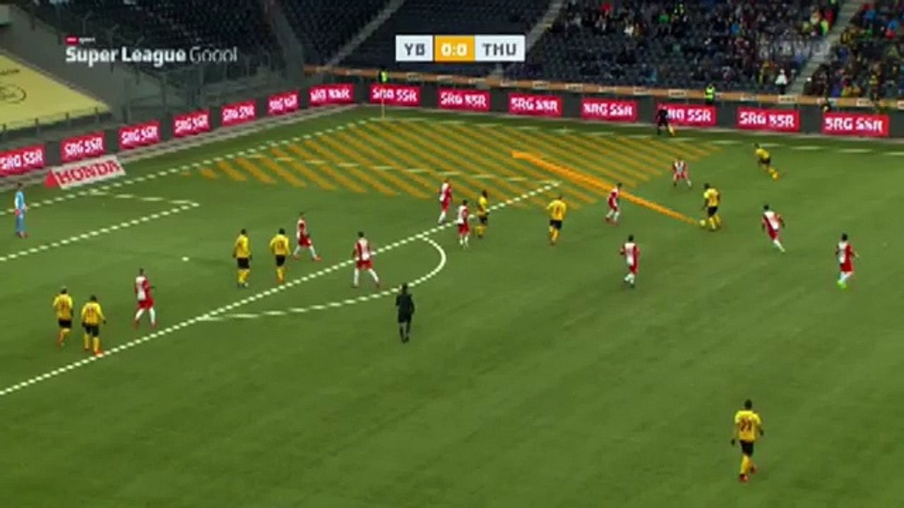 Young Boys 1:0 Thun (Switzerland. Super League 18 February 2018)