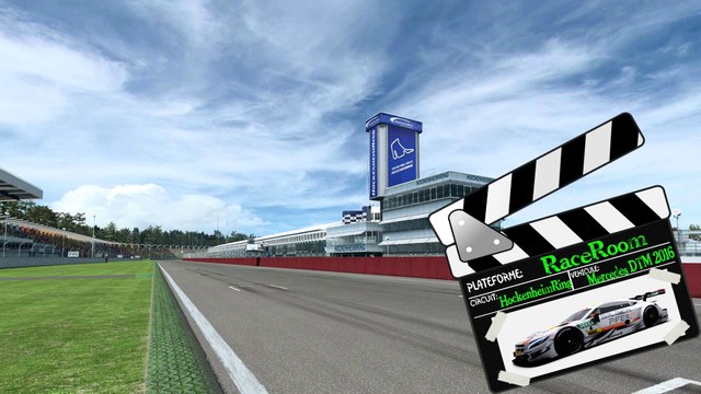 Tour de piste à HockenheimRing en Mercedes AMG DTM 2016 sur RaceRoom