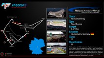 Tour de piste à HockenheimRing en Nissan GT500 sur rFactor 2