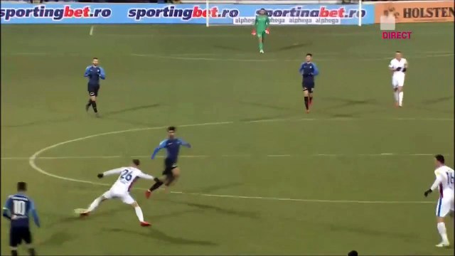 1-1 Ianis Hagi Goal Romania Divizia A - 19.02.2018 Viitorul Constanta 1-1 FC Botosani